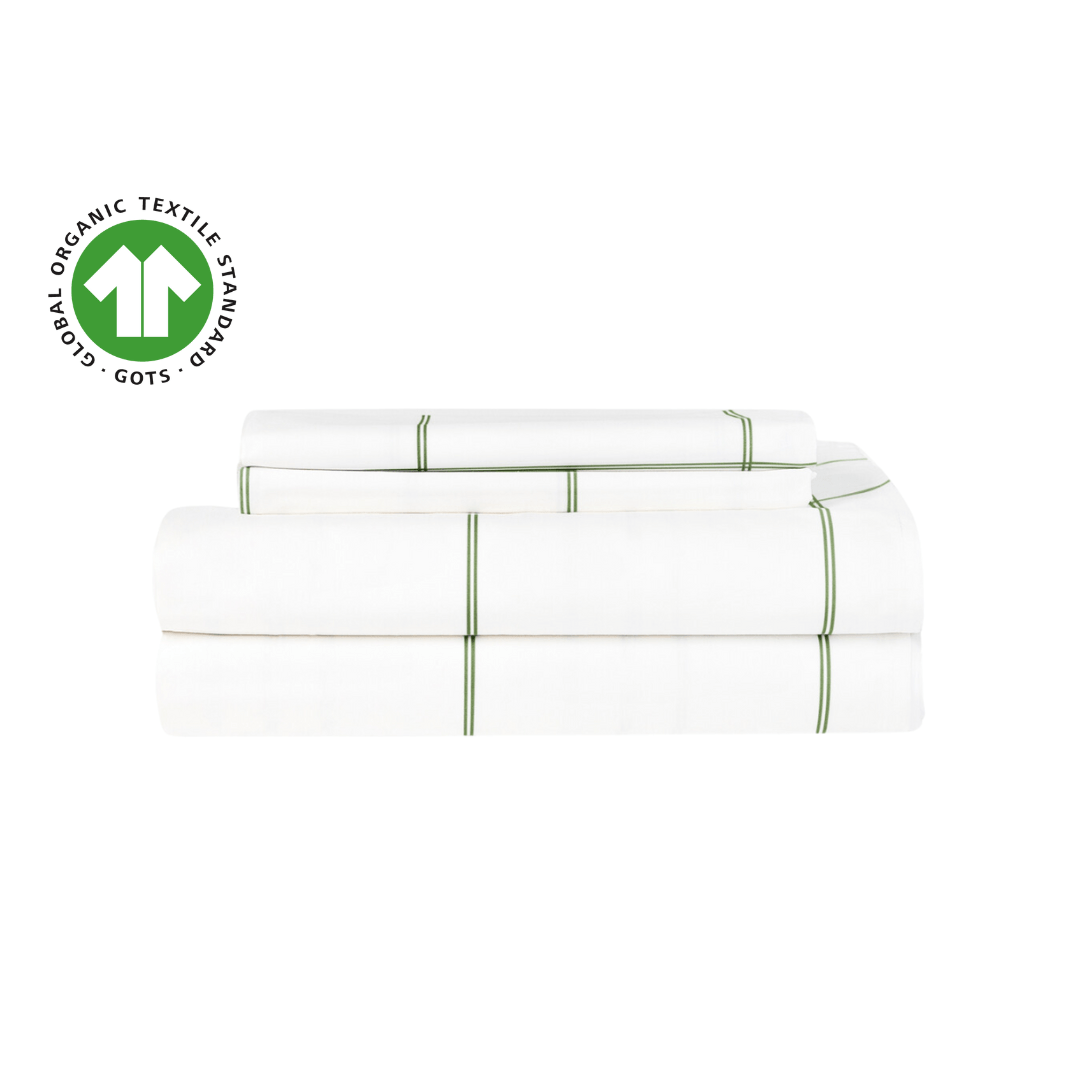 Essential Organic Percale Collection Sheet Set