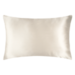 Latte Silk Pillowcase  | Skylark+Owl Linen Co.