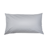 Essential Collection Percale Pillowcases in Light Grey | Skylark+Owl Linen Co.