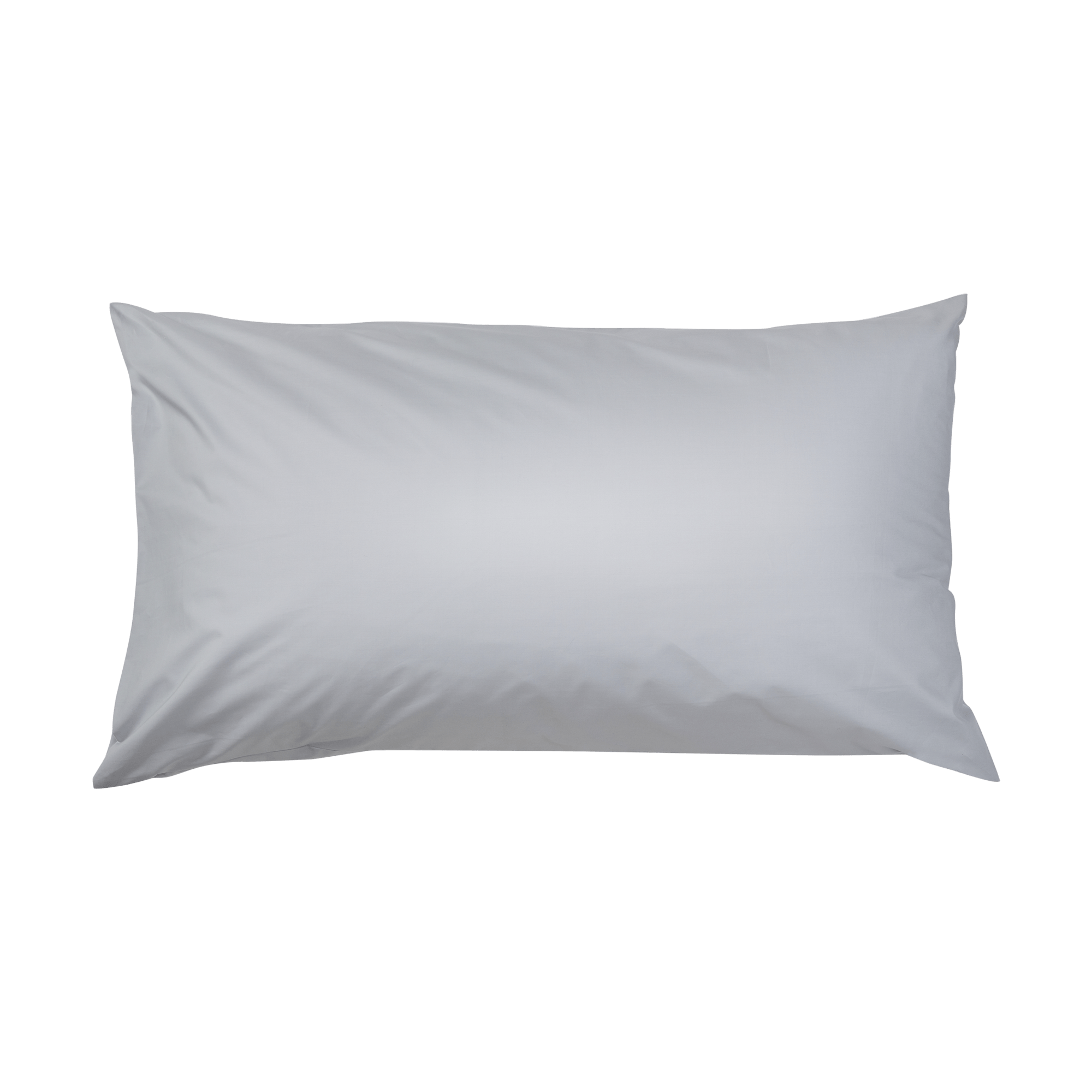 Essential Collection Percale Pillowcases in Light Grey | Skylark+Owl Linen Co.
