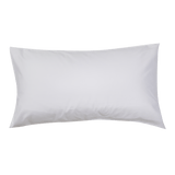 Essential Collection Percale Pillowcases in White | Skylark+Owl Linen Co.