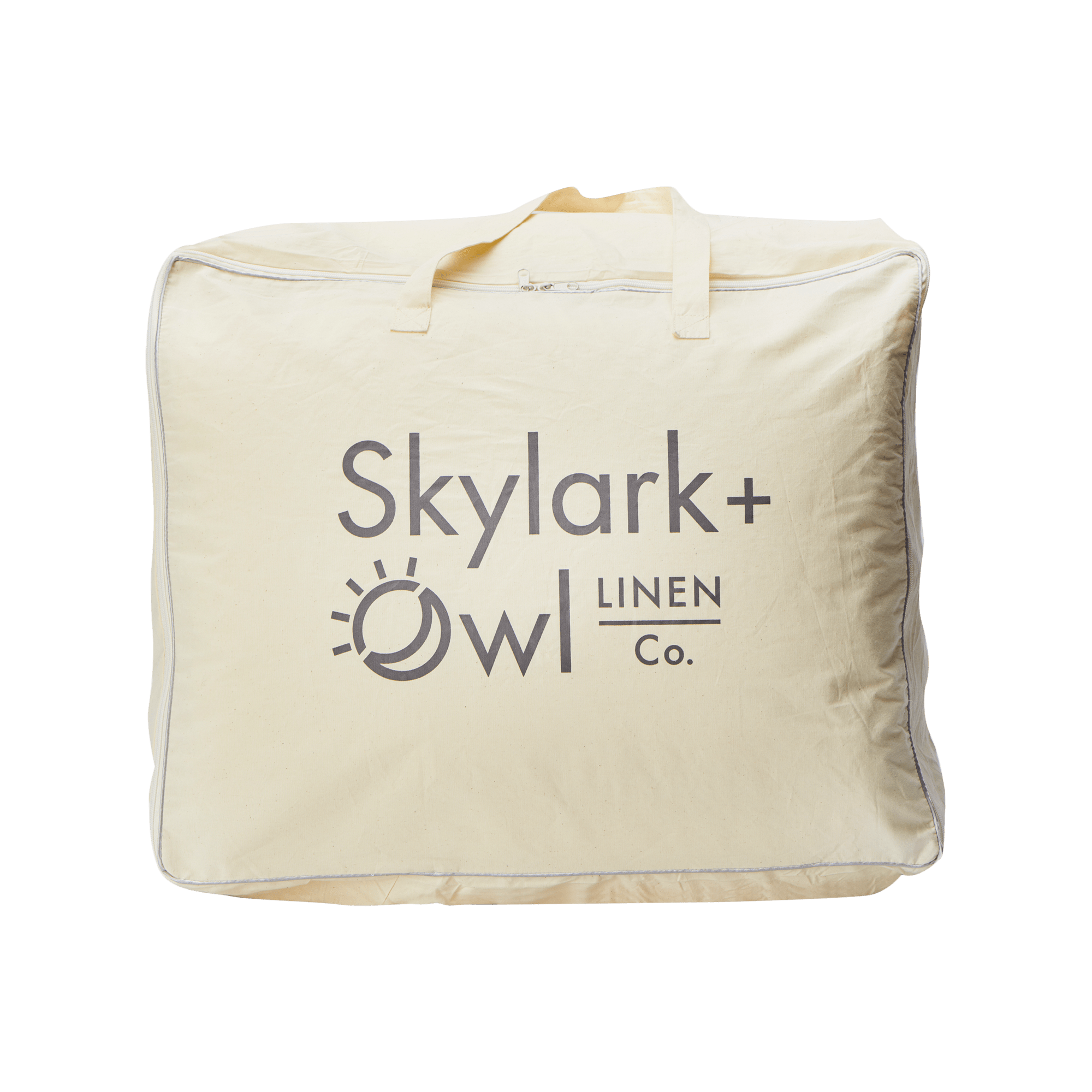 Down Alternative Duvet Blanket in Skylark + Owl casing