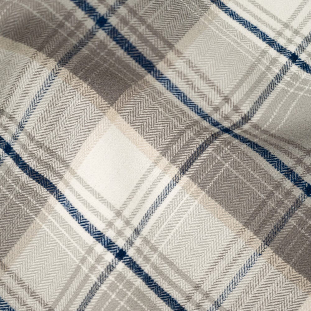 Organic Flannel Fitted Sheet Plaid