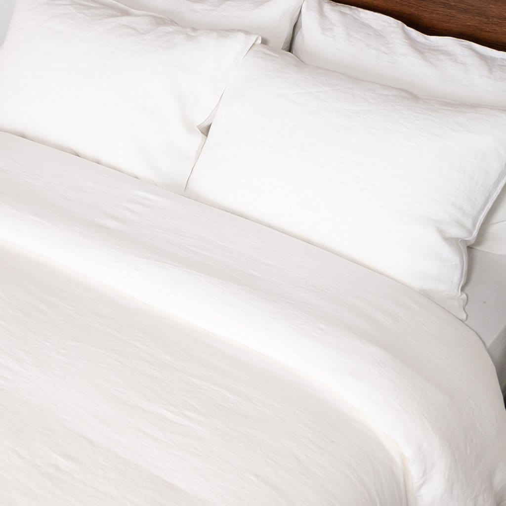 Luxurious, Flax Linen Duvet Cover Canada – Skylark+Owl Canada