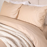 Frosted Almond Refined Sateen Pillowcases