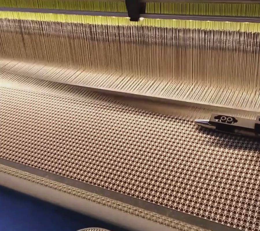 Video showing how Brushed Cotton Blanket is made
