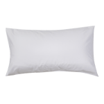 Essential Collection Percale Pillowcases in White | Skylark+Owl Linen Co.